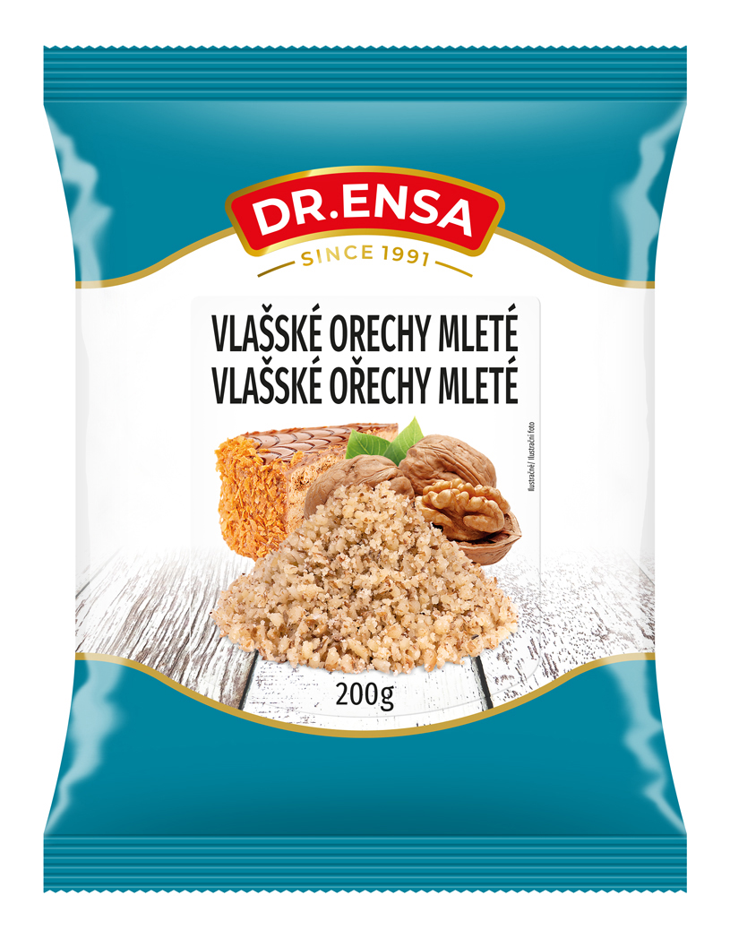 Vlašské jadrá mleté 200g Dr.ENSA