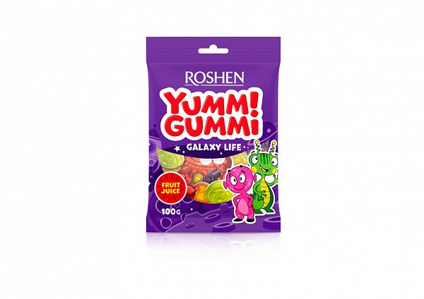 Cukríky Yummi Gummi Galaxia 100g