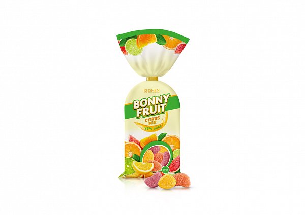 Cukríky Bonny Fruit Citrus mix 200g
