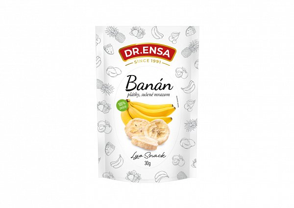 Banán lyofilizovaný 30g Dr.ENSA