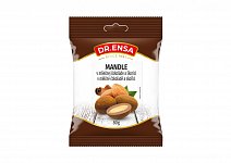 mandle v mliečnej čokoláde a škorici